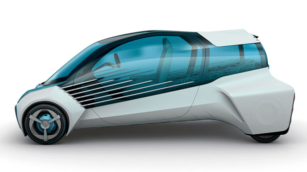 Futuristic Toyota FCV Plus Concept Car