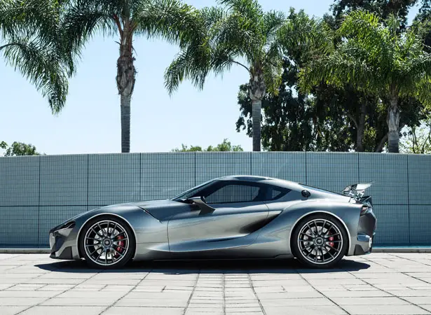 Toyota FT-1 Sports Car Concept with Graphite Exterior Paint