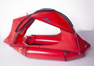 TRAFT : Tent and Watercraft In One, You Can Sleep Where You Play
