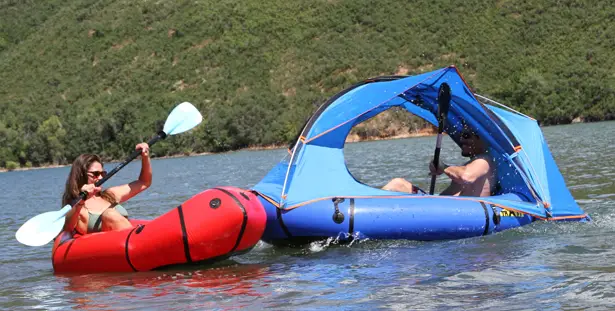 Traft Tent and Raft in One