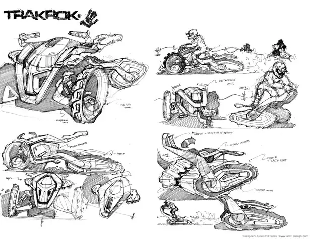 Trakrok ATV Trike