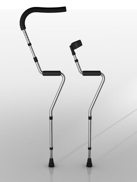 transformable crutches