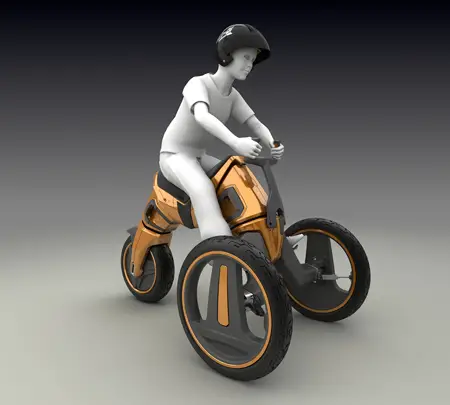 Transformable Spin Vehicle Design by Matias Conti