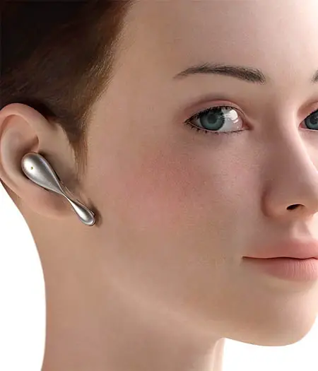 transparent fragility bluetooth headset