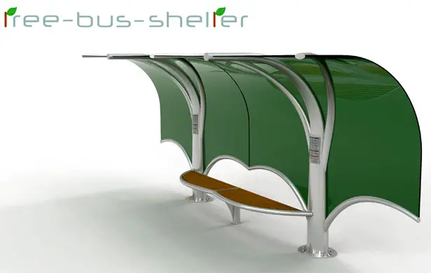 Tree Bus Shelter by Nicola D'Alessandro