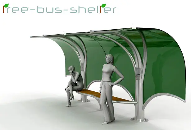 Tree Bus Shelter by Nicola D'Alessandro