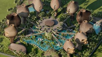Life Tree Resort – Holistic Community with Super Villas Clustered Around Tree-Shaped Structure
