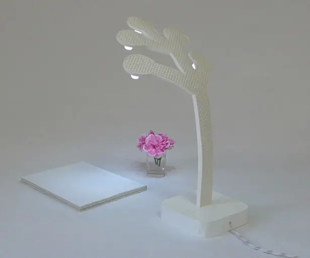 Tree of Life LED Desk Lamp by Victor Vetterlein