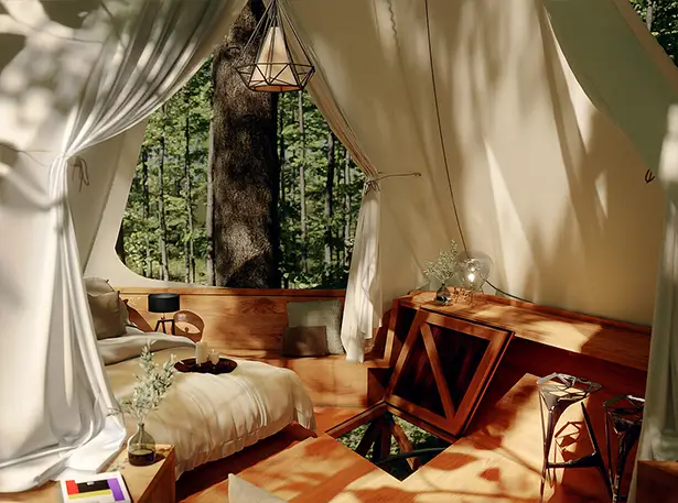 Treewalkers - Modular Glamping Tree Tent