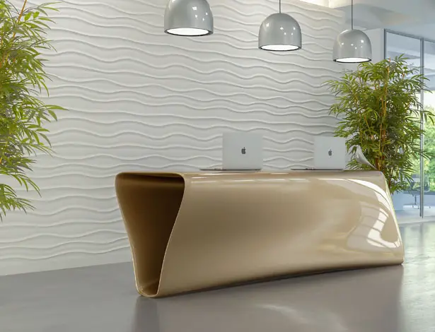 Tregola Reception Desk by Nuvist