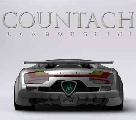 lamborghini countach ev