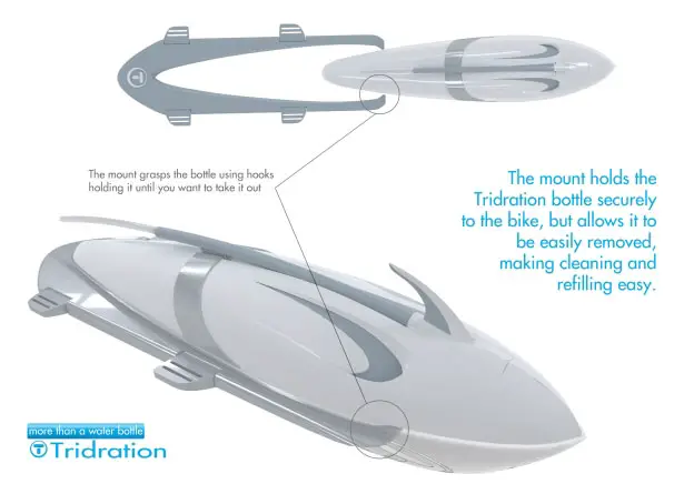 Tridration Water Bottle by Brendan Joyce