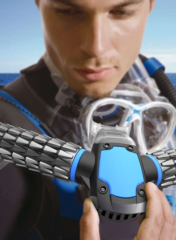 TRITON Oxygen Respirator Allows You to Breathe For a Long Period of Time Underwater