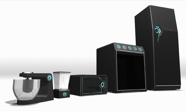 Tron-Style Appliances by Wagner Conz