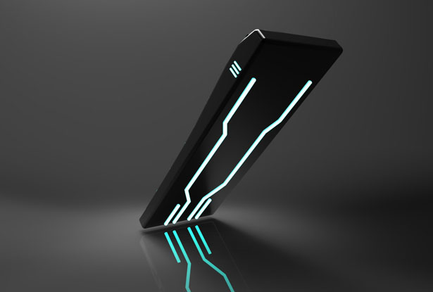 Tron Style Phone Design