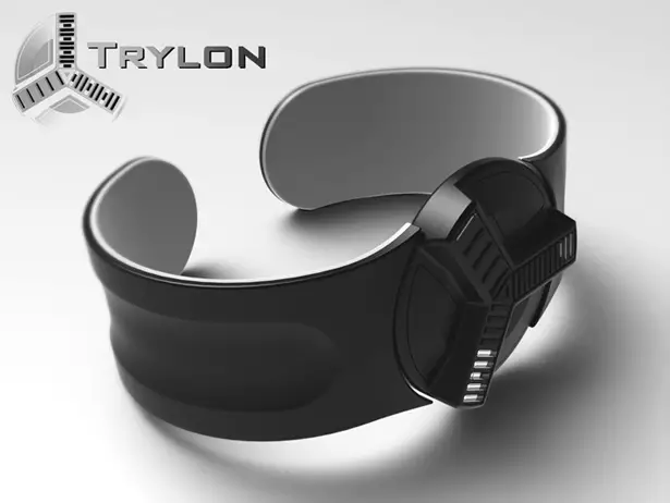 Trylon LED Watch by Peter Fletcher