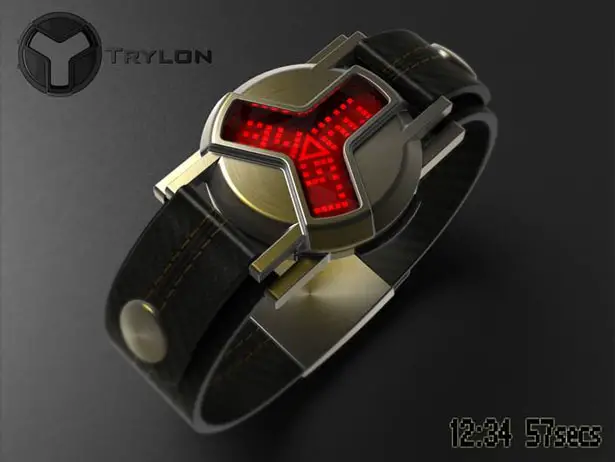 Trylon LED Watch by Peter Fletcher