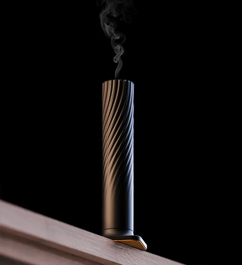 Tuiss Incense Holder by Lautaro Lucero