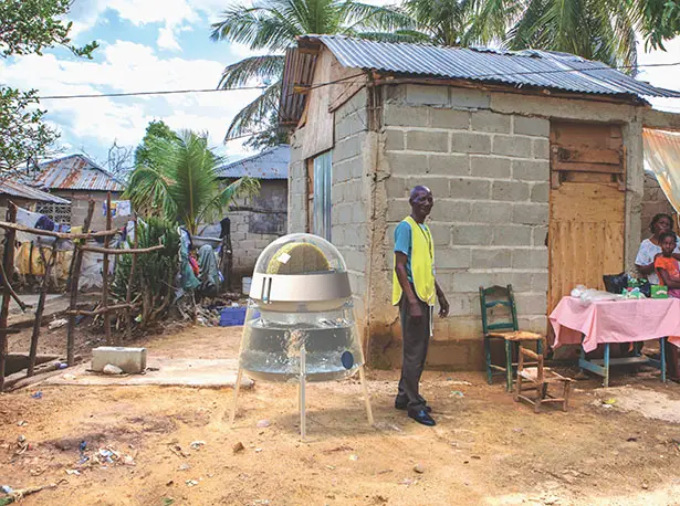 Tuju Solar Water Still by Mark Stanisic, Beth Streff, Landon Mason