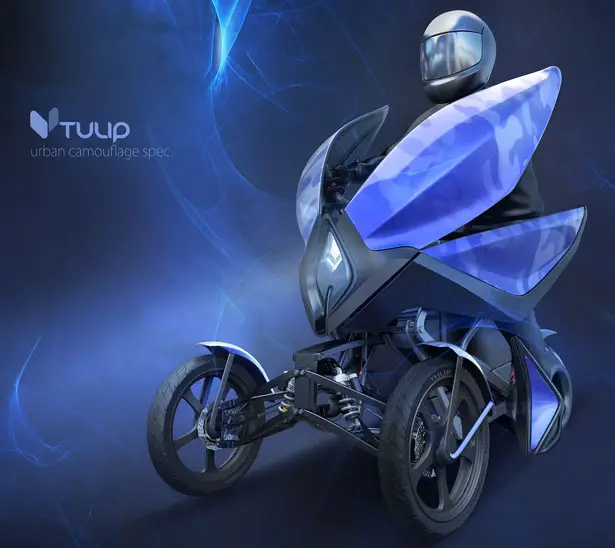 Tulip Concept EV Personal Transportation by Ognyan Bozhilov