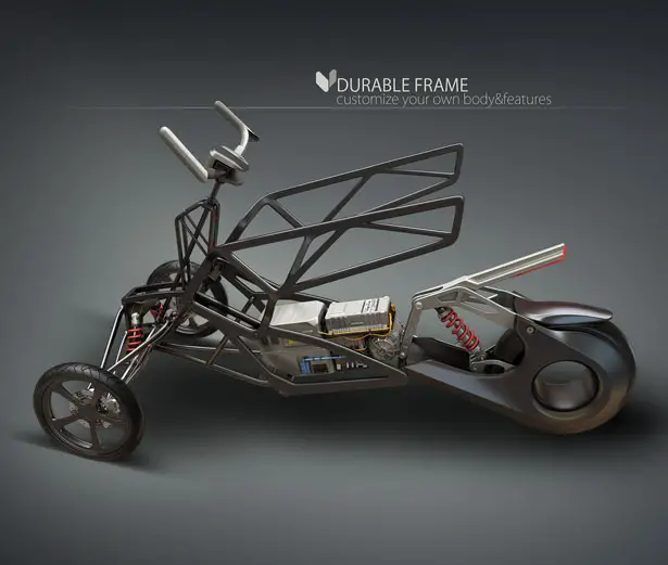 Tulip Concept EV Personal Transportation by Ognyan Bozhilov