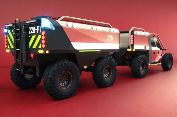 TUR Vehicle Concept for a Fire Department by 2Symleks