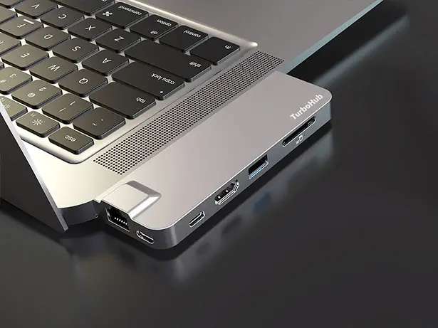 TurboHub Promises High-Speed External SSD Storage along With 6-in-1 USB-C Hub