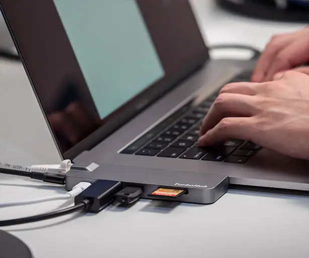 TurboHub Promises High-Speed External SSD Storage along With 6-in-1 USB-C Hub