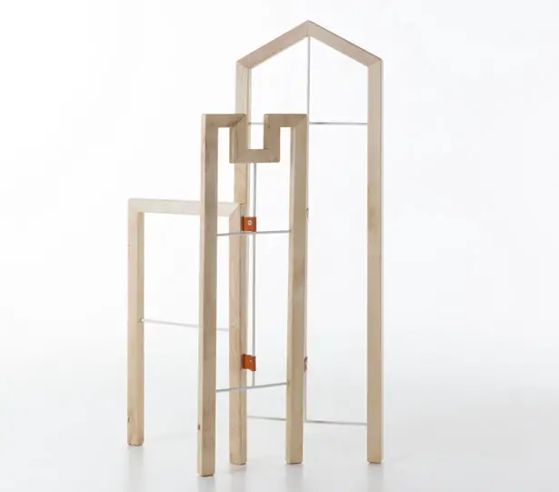 Tusciao Valet Stand for Formabilio by Andrea Brugnera