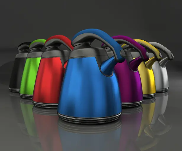 Twist Stovetop Kettle by Hakan Gursu