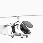 Twistair Two-Seater Tandem Gyrocopter by 2sympleks and Trendak Aviation