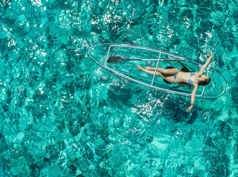 The Two Person Transparent Canoe Kayak