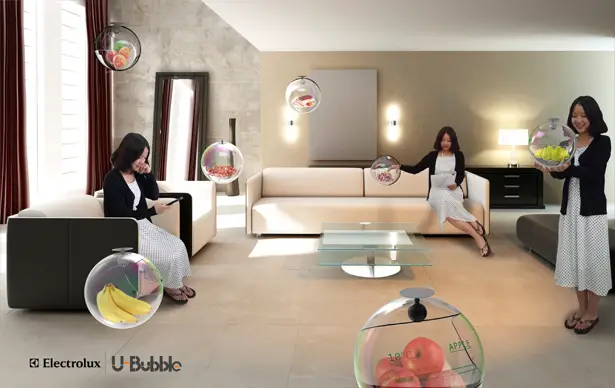 U-Bubble Floating Refrigerator by Chengyin Zhang