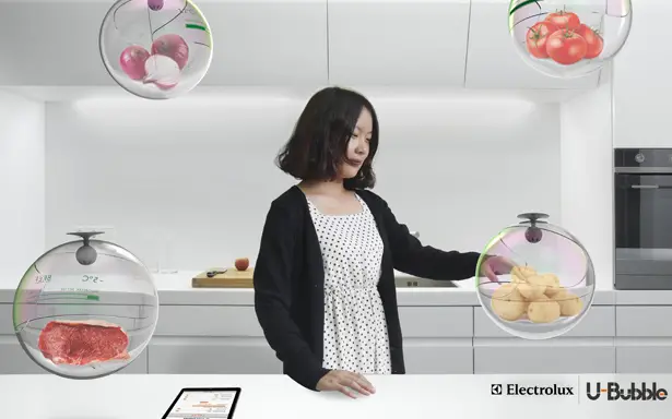 U-Bubble Floating Refrigerator by Chengyin Zhang