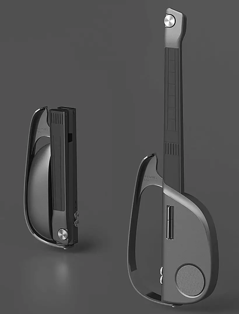 U-Lab 001 Foldable Smart Guitar by inDare Design Strategy Limited