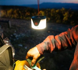 UCO Gear Sprout Mini Lantern Features Magnetic Lanyard to Make It Easy to Hang Onto a Tent