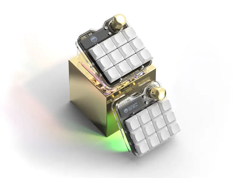 Udon:13 V.2 Custom Mechanical Macro Keypad by The Mad Noodle