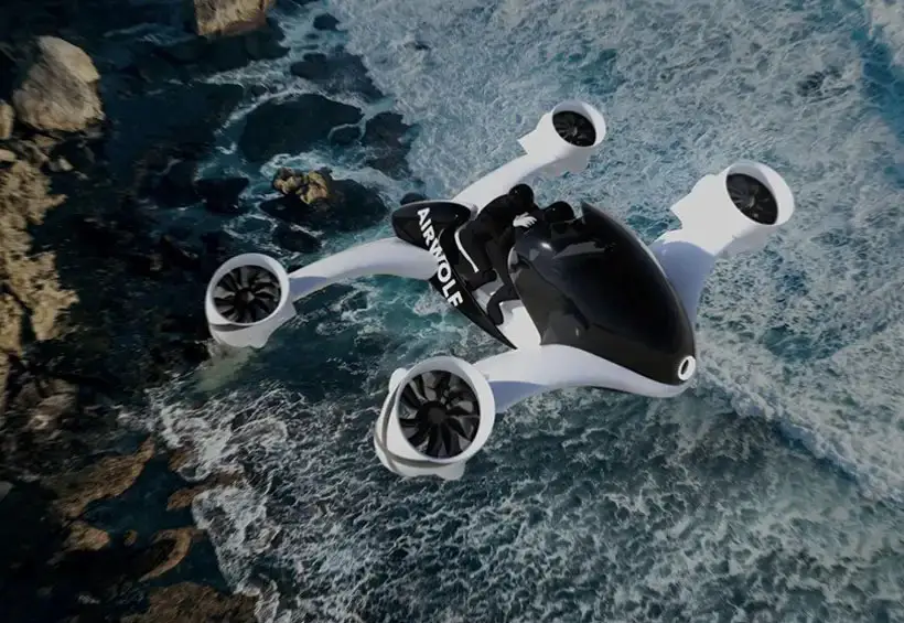 UDX Airwolf eVTOL Hoverbike