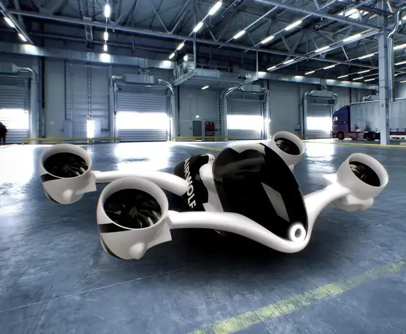 UDX Airwolf eVTOL Hoverbike