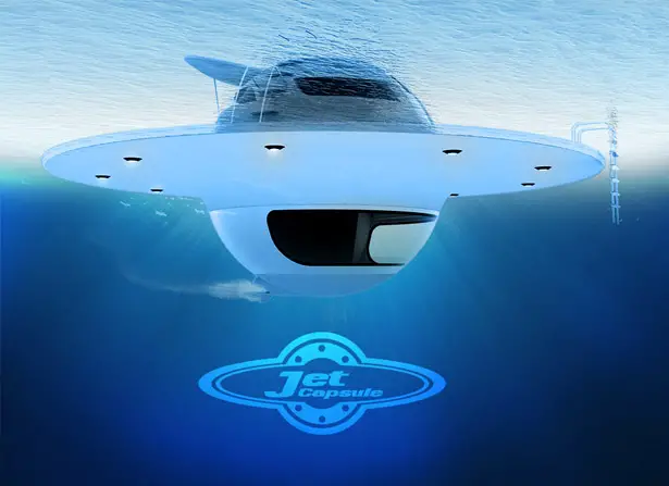 UFO Floating House by Jet Capsule