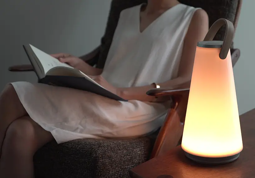 Uma Sound LED Table Lamp by Pablo Pardo