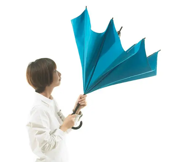 Unbrella Inverted Umbrella by Kajimoto Hiroshi
