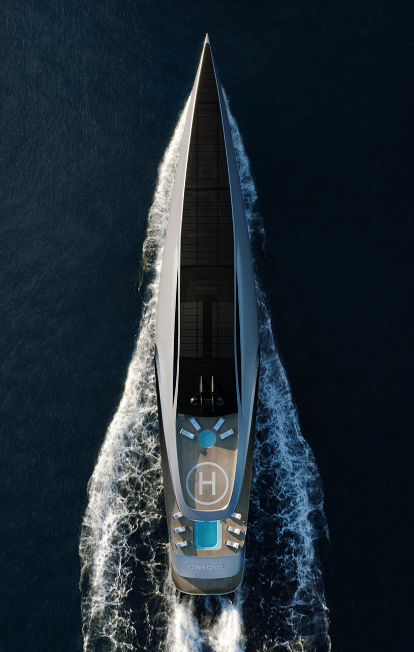 Unique 71 Concept Yacht by SkyStyle Design