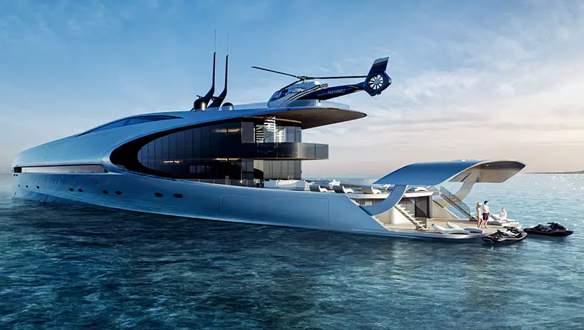 Unique 71 Concept Yacht by SkyStyle Design