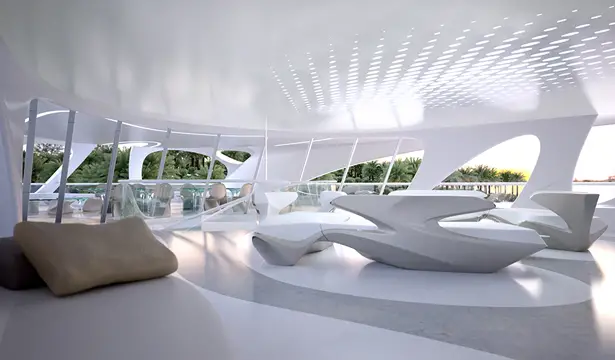 Unique Circle Yacht by Zaha Hadid