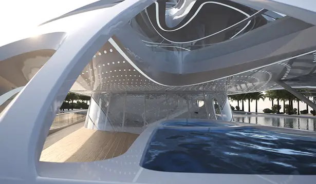 Unique Circle Yacht by Zaha Hadid