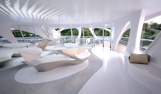 Unique Circle Yacht by Zaha Hadid