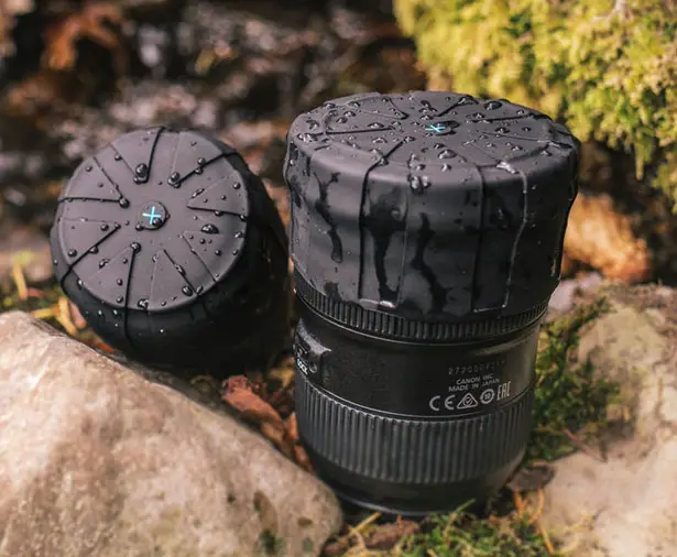Universal Lens Cap: Stretchable Cap That Fits Every DSLR Camera Lens - Tuvie Design