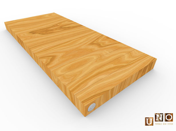 Uno Portable Desk System by Davide Modanese