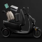 Unu Electric Scooter Second Generation with BOSCH Electric Motor